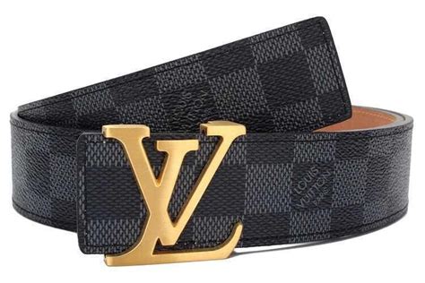 lv belt men's black|louis vuitton belt black checkered.